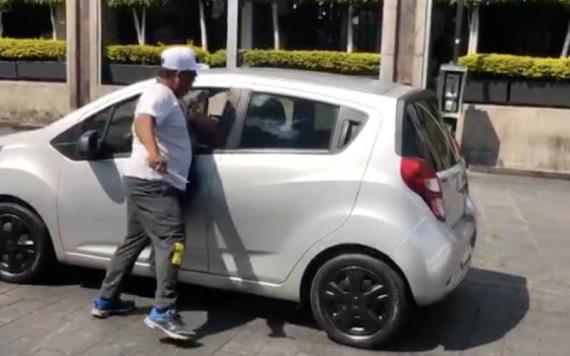 Taxista ataca con cuchillo a chofer de Uber en Cuernavaca