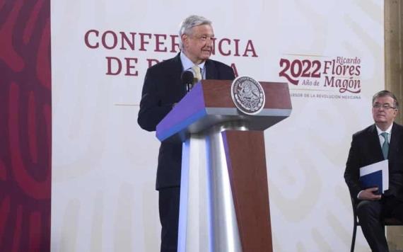 "Nosotros no enviamos armas a nadie", responde López Obrador a Ucrania