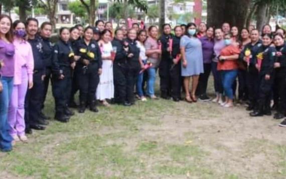 Destaca gobierno de Nacajuca labor de mujeres policías