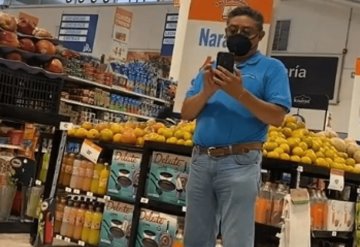 Exhiben a un acosador de mujeres en supermercado gracias a reto de TikTok