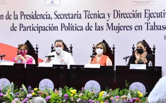 Se llevó a cabo la Transición de la Presidencia, Secretaria y Dirección del Observatorio de Participación Política de Mujeres