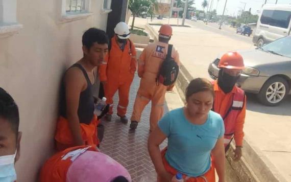 Dan de alta a trabajadores intoxicados en la refinería Olmeca