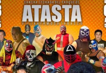 La Promotora Deportiva Lucha Libre del Sureste (PRODELLS) da a conocer su cartelera del próximo 3 de abril en Parque de Atasta