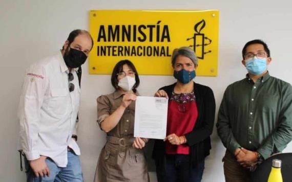 Entrega Amnistía Internacional a la CNB archivos con los que documentó desaparición de personas en los años 70 en México