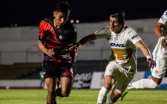 Pumas Tabasco perdió el control del partido ante Correcaminos en la derrota que sufrieron 1-2