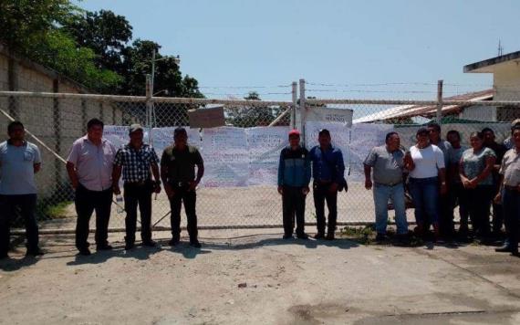 Se plantan pacíficamente empleados y miembros del consejo de Diconsa en Emiliano Zapata
