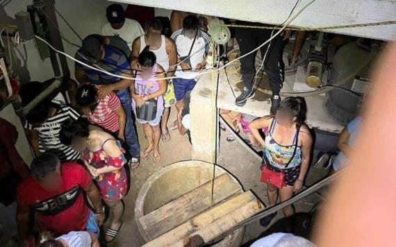 Ubica INM a 70 personas extranjeras escondidas en pozo de agua y cuarto de máquinas de un hotel en Oaxaca
