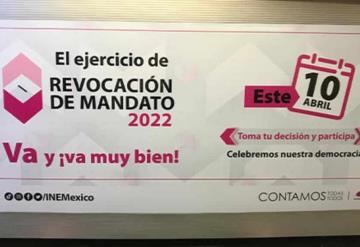 ¿Cuándo se darán a conocer los resultados del ejercicio de revocación de mandato?