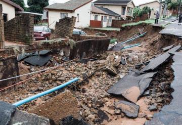 Sudáfrica se declara en estado de desastre nacional a causa de tormentas