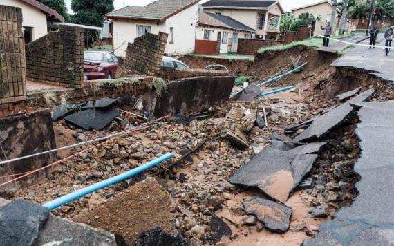Sudáfrica se declara en estado de desastre nacional a causa de tormentas