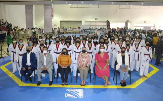 Inicia el Campeonato Nacional Infantil y Cadete 2022 de taekwondo en el Centro de Convenciones de Villahermosa