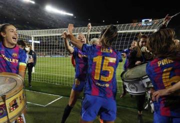 Equipo Femenil de Barcelona impone nuevo récord de asistencia en el Camp Nou en semifinal de la Champions