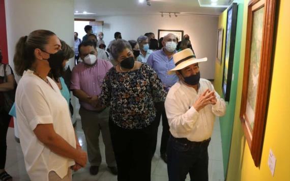 Inauguran exposición de artes visuales en Centro Cultural Villahermosa