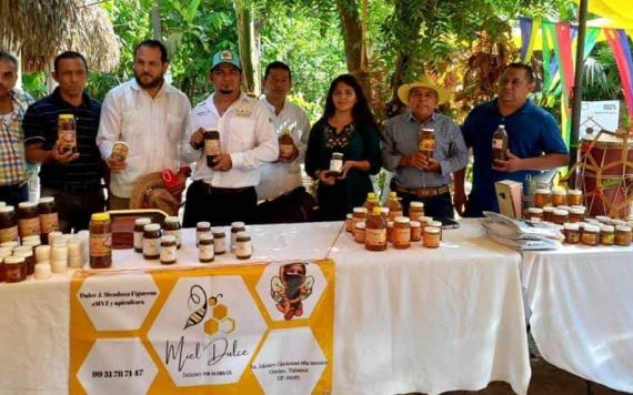 Todo un éxito la Segunda Feria de la Miel en Jalpa de Méndez