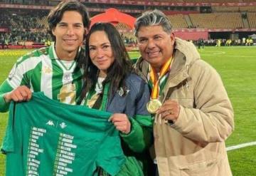 Diego Laínez, dedica Copa del Rey a Tabasco