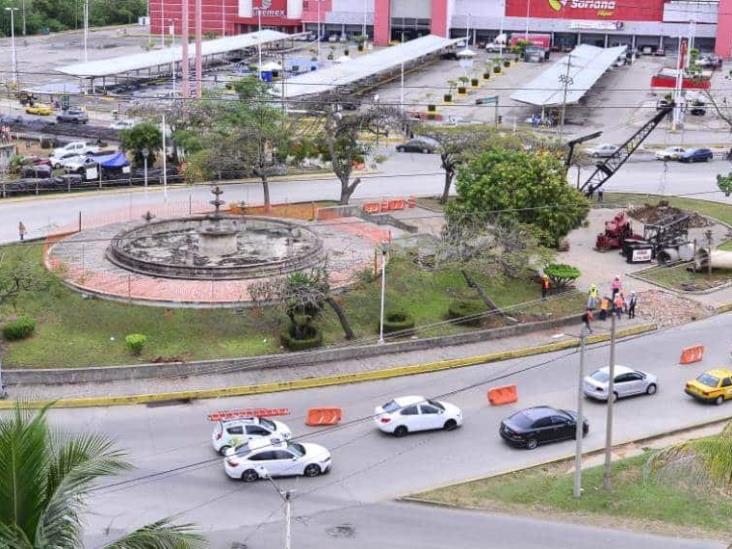 Derrumban la glorieta Framboyanes ubicada en Guayabal Derrumban la glorieta Framboyanes ubicada en Guayabal