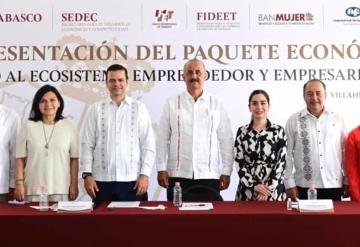 Establecen 195 MDP en incentivos para la reactivación económica empresarial de Tabasco