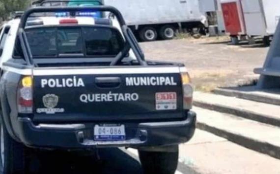 Sujeto se intenta dar a la fuga tras ser detenido; roba patrulla, choca y mata a uno en Querétaro