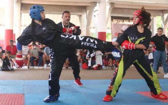 Se llevó a cabo con éxito el Torneo Abierto de Wako Kickboxing "Reto de Valientes" en la Ciudad Deportiva