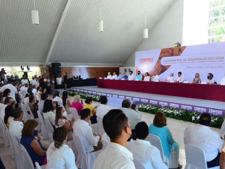 Presentan Plan Municipal de Desarrollo 2021-2024 que preside la alcaldesa Yolanda Osuna Huerta Presentan Plan Municipal de Desarrollo 2021-2024 que preside la alcaldesa Yolanda Osuna Huerta