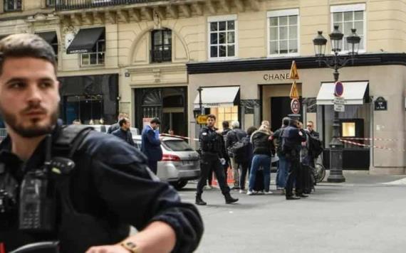 Video: Captan en video el robo de una tienda Chanel en el centro de París