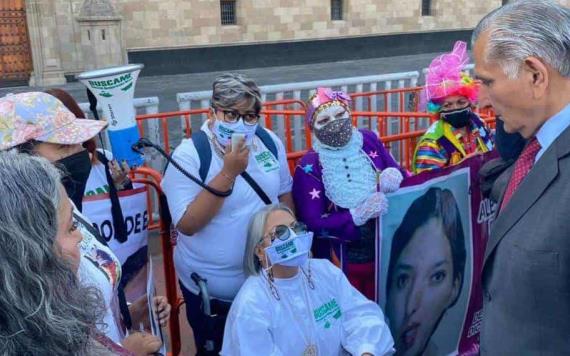 Atiende Adán Augusto a integrantes del Colectivo de Madres Buscadoras