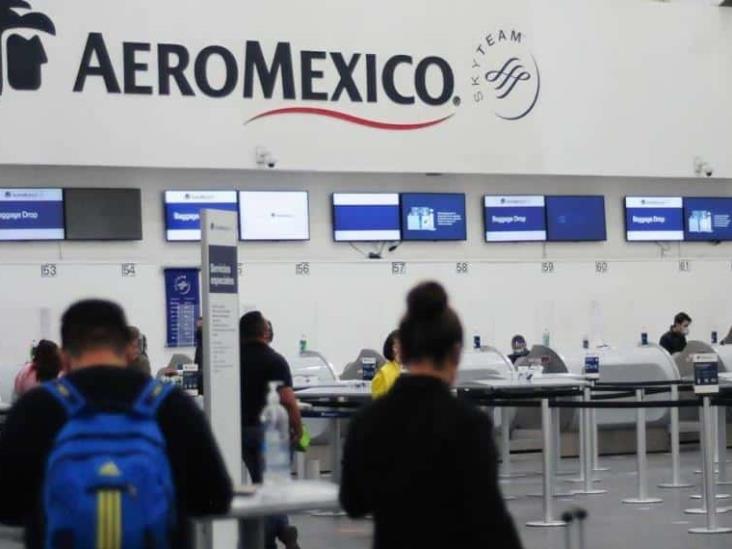 Aeroméxico explicó el incidente durante aterrizaje en el AICM Aeroméxico explicó el incidente durante aterrizaje en el AICM