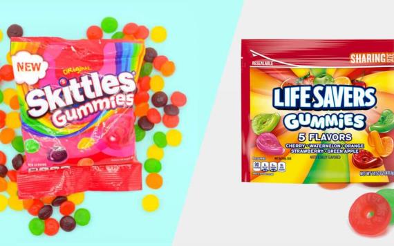 Retiran productos de Skittles y Salvavidas por riesgo de hebra de metal en las gomitas
