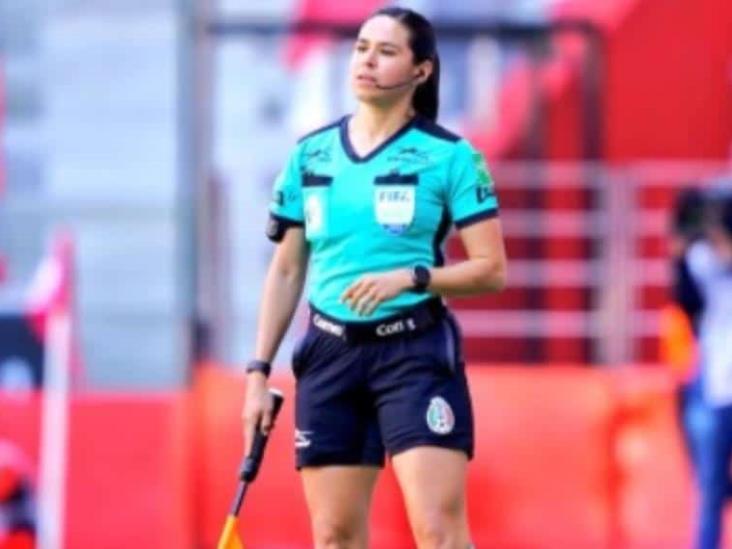 Karen Díaz es la primera árbitra mexicana en un Mundial Karen Díaz es la primera árbitra mexicana en un Mundial