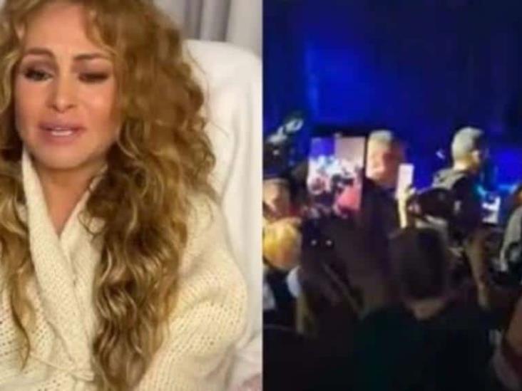Paulina Rubio acusa a guardia de tocarla indebidamente Paulina Rubio acusa a guardia de tocarla indebidamente