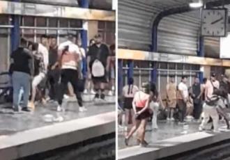 Jóvenes protagonizan pelea en estación del metro de Monterrey
