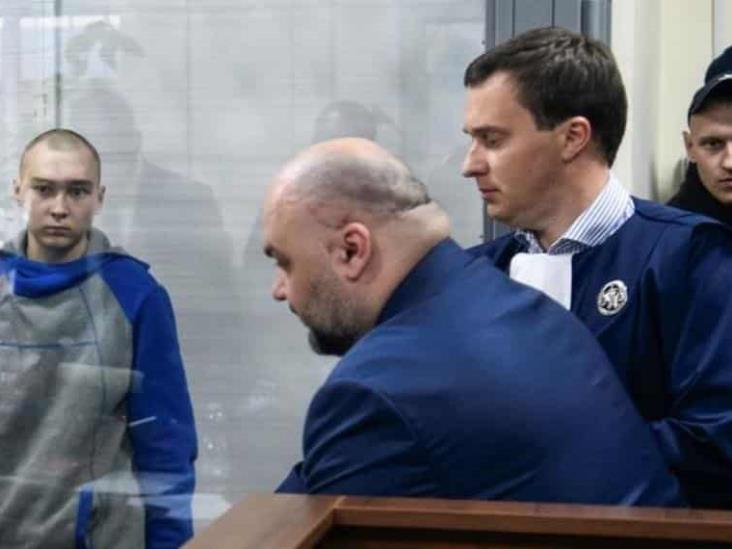 Otorgan cadena perpetua al primer soldado ruso juzgado en Ucrania Otorgan cadena perpetua al primer soldado ruso juzgado en Ucrania
