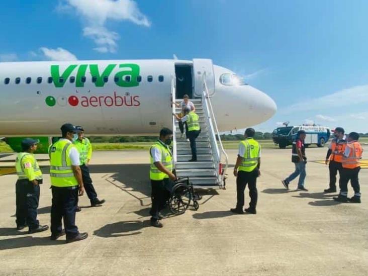 Falla turbina en avión con destino a CDMX, retorna al aeropuerto de Villahermosa Falla turbina en avión con destino a CDMX, retorna al aeropuerto de Villahermosa
