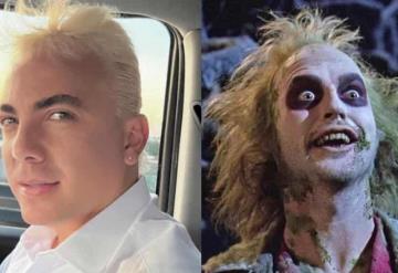 Cristian Castro estrena nuevo look; lo comparan con Beetlejuice y le hacen memes