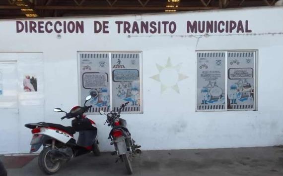 Mantiene tránsito municipal campaña preventiva de uso de casco y educación vial en Paraíso