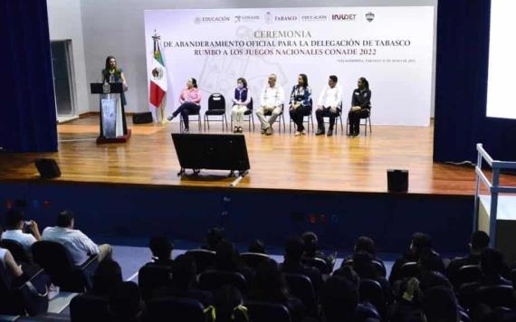 Ana Guevara da a conocer que Tabasco albergaría los Juegos Nacionales CONADE en 2023