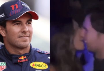 Captan infidelidad de Checo Pérez con otra mujer