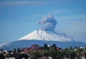 Volcán Popocatépetl emite 28 exhalaciones y un sismo