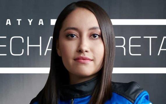 Gobierno de México felicita a la joven Katya Echazarreta por su viaje al espacio