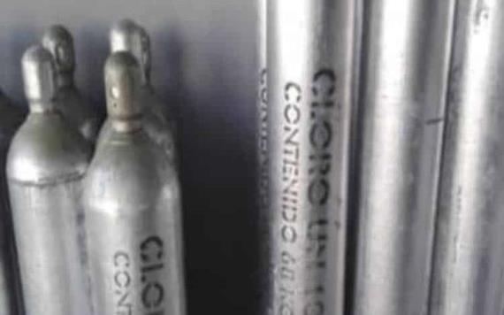 Emiten alerta en 7 estados por robo de cilindro de gas cloro