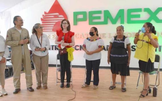 Realiza PEMEX Feria Regional de Mujeres Productoras en el Centro Técnico Administrativo