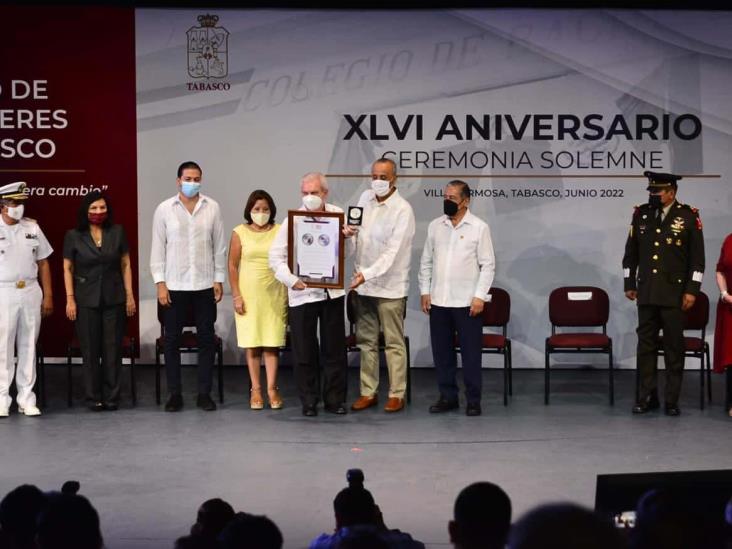 Realizan Xlvi Aniversario Del Colegio De Bachilleres De Tabasco En Instalaciones Del Teatro 8869