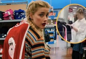 Captaron a Amber Heard comprando en tienda de descuento tras juicio fallido con Johnny Depp