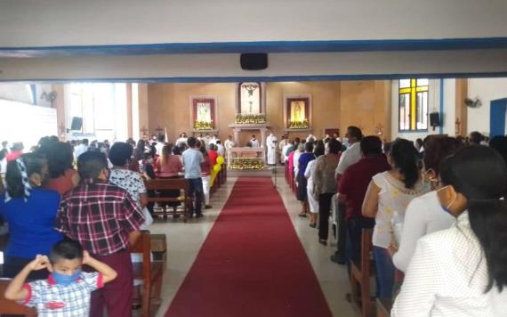 En Jonuta designa Diócesis de Tabasco nuevo sacerdote: Alan Daniel Hernández en sustitución de Enrique Regalado