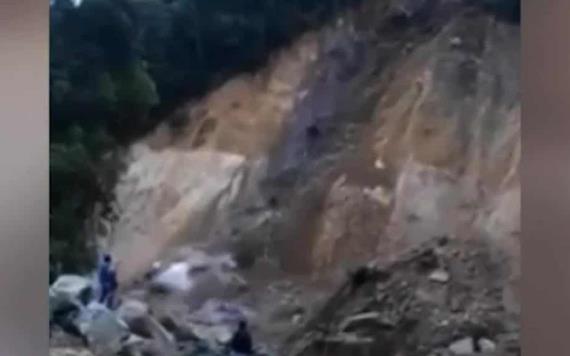 Video: Depresión tropical Celia provoca deslave de cerro en Guerrero