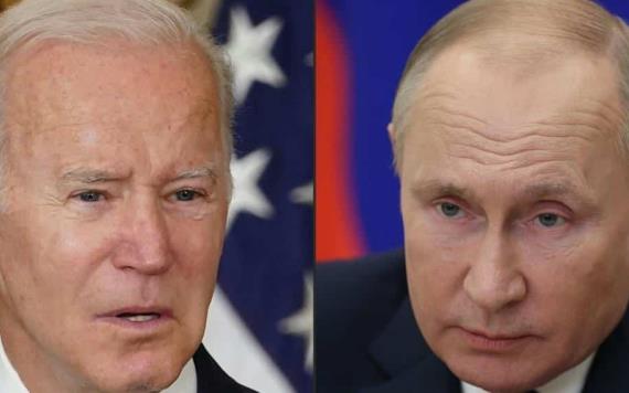 Joe Biden culpa a Vladimir Putin por aumento de la gasolina y la inflación en EU