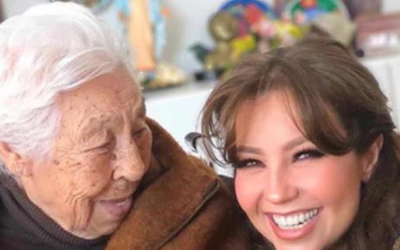 Murió Eva Mange, abuela de Thalía, a los 104 años
