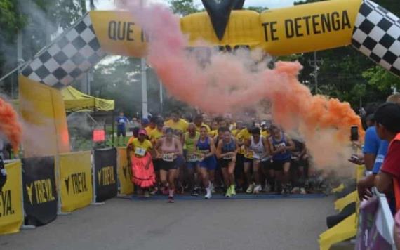 Culmina con éxito la Carrera Yellow Day de 5 y 10 kilómetros en avenidas de Villahermosa