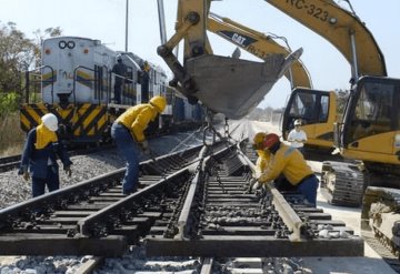 Sube a 114 mil los empleos generados por el Tren Maya; avanza la construcción de vía y obras complementarias