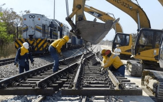 Sube a 114 mil los empleos generados por el Tren Maya; avanza la construcción de vía y obras complementarias